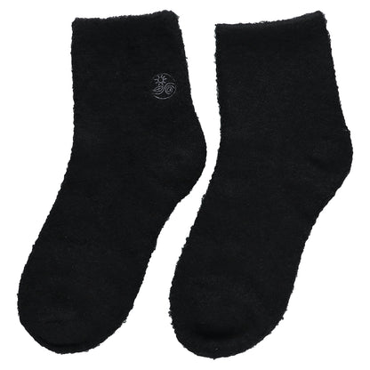 Earth Therapeutics, Aloe Moisture, Aloe Socks, Black, 1 Pair