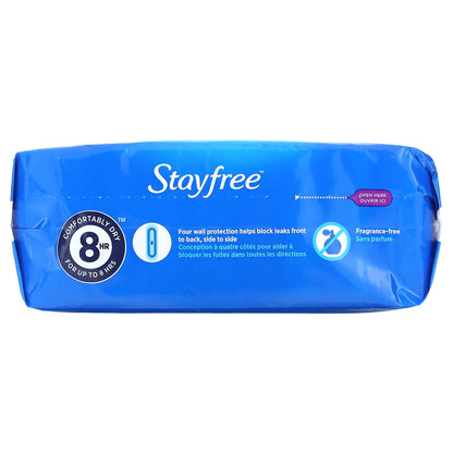 Stayfree, Classic, Super Long Pads, Fragrance-Free, 22 Pads