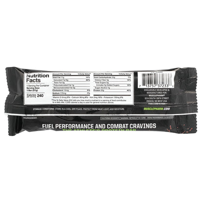 MusclePharm, Combat Sport Bar™, Chocolate Chip Cookie Dough, 2.01 oz (57 g)