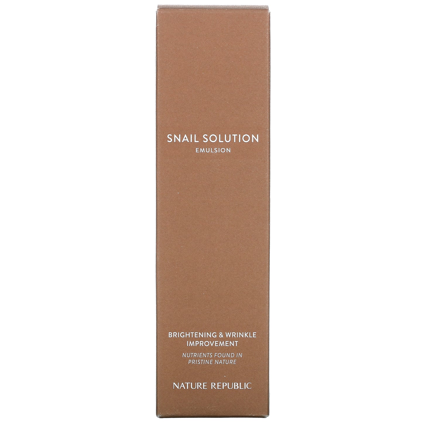 Nature Republic, Snail Solution, Emulsion, 4.05 fl oz (120 ml)