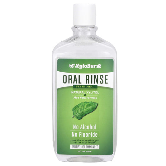 Xyloburst, Oral Rinse, Fresh Mint, 16 fl oz (473 ml)