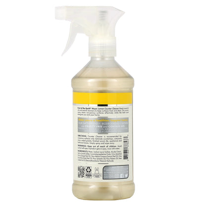 Fruit of the Earth, Meyer Lemon Counter Cleaner, 16 fl oz (473 ml)