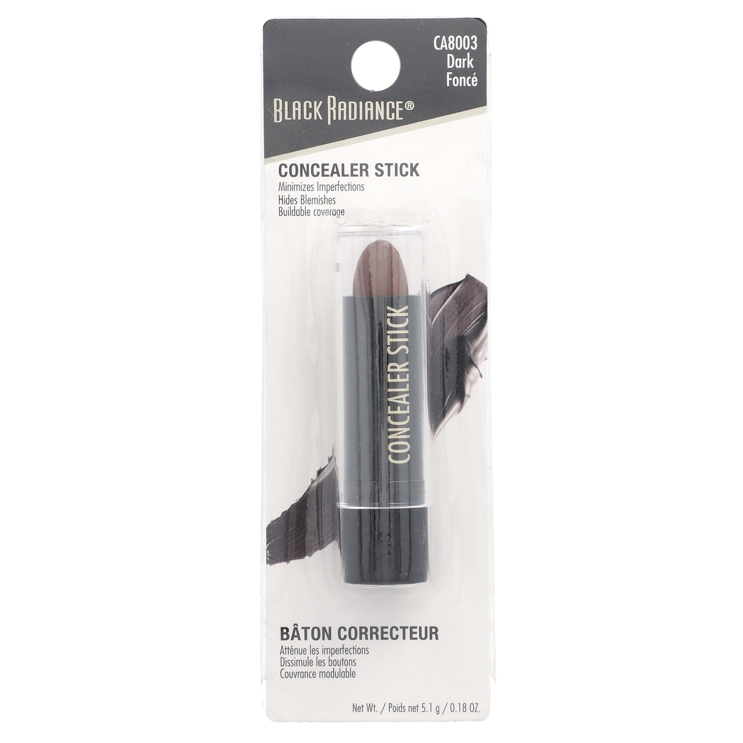 Black Radiance, Concealer Stick, CA8003 Dark, 0.18 oz (5.1g)