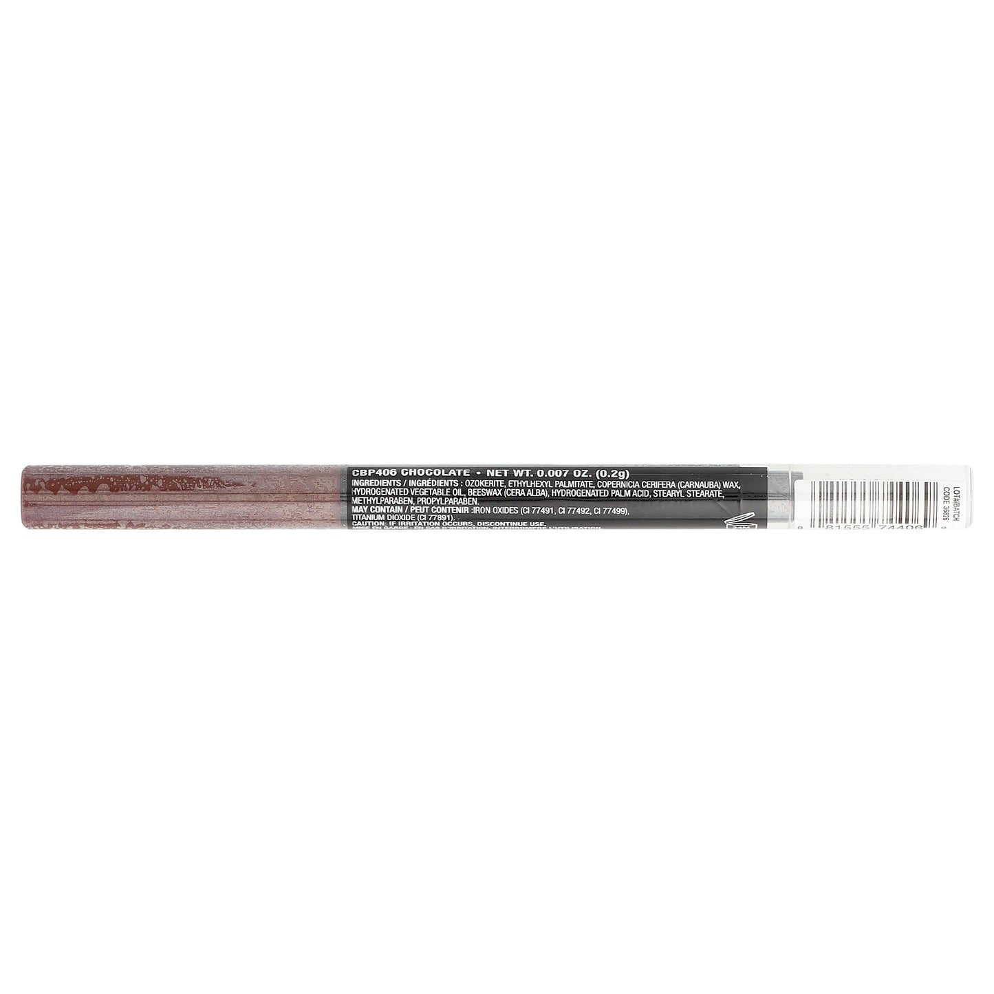 L.A. Colors, Browie Wowie, Brow Pencil, CBP406 Chocolate, 0.007 oz (0.2 g)