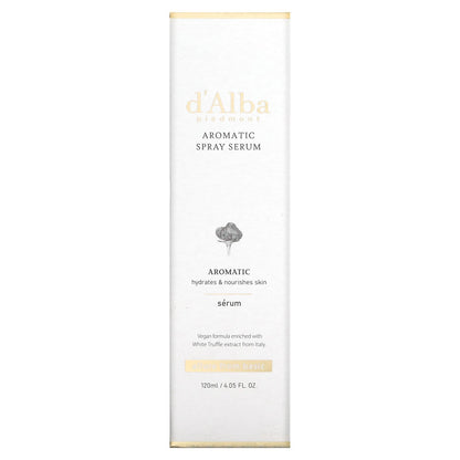 d'Alba, Aromatic Spray Serum, 4.05 fl oz (120 ml)