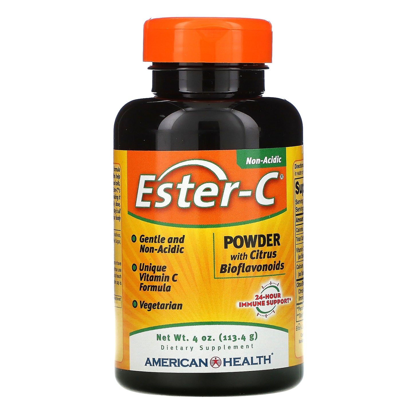 American Health, Ester-C, Powder with Citrus Bioflavonoids, 4 oz (113.4 g)