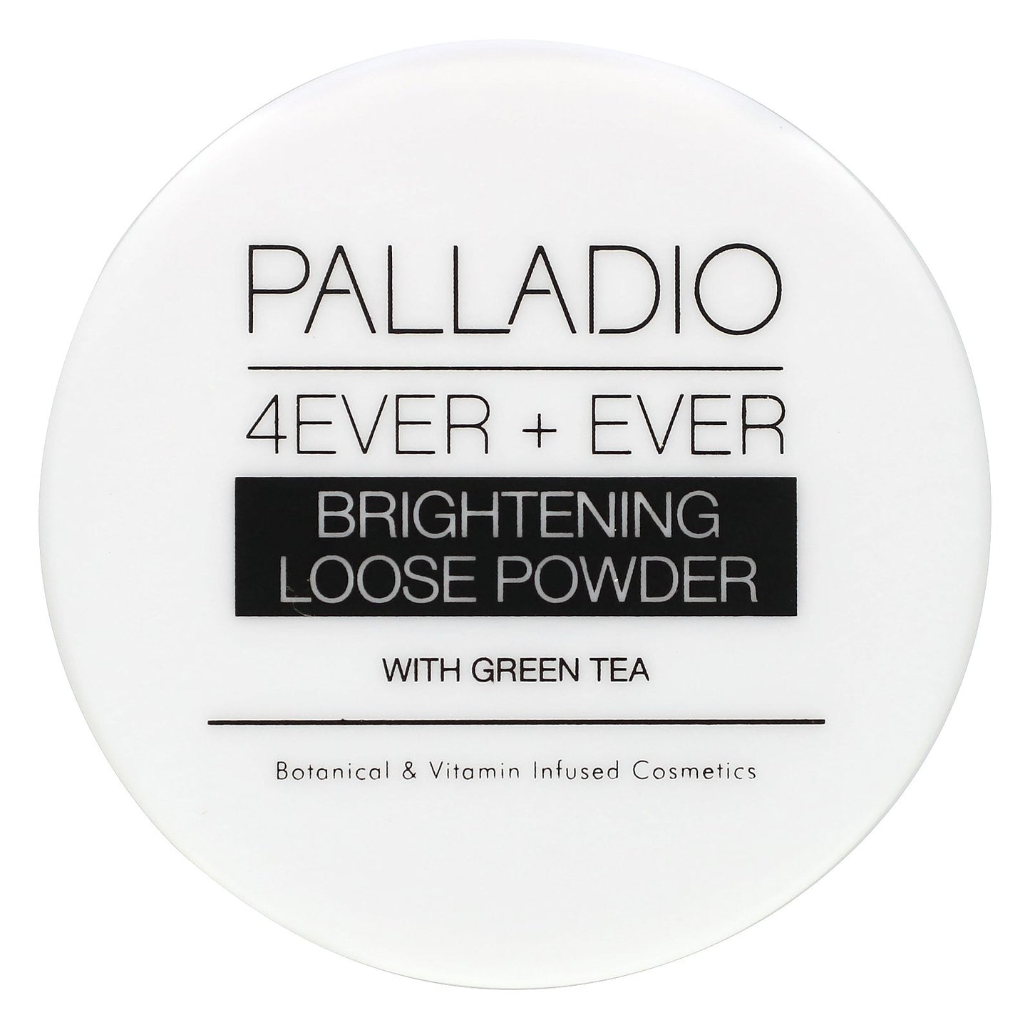 Palladio, 4Ever + Ever, Brightening Loose Powder with Green Tea, 0.21 oz (6 g)