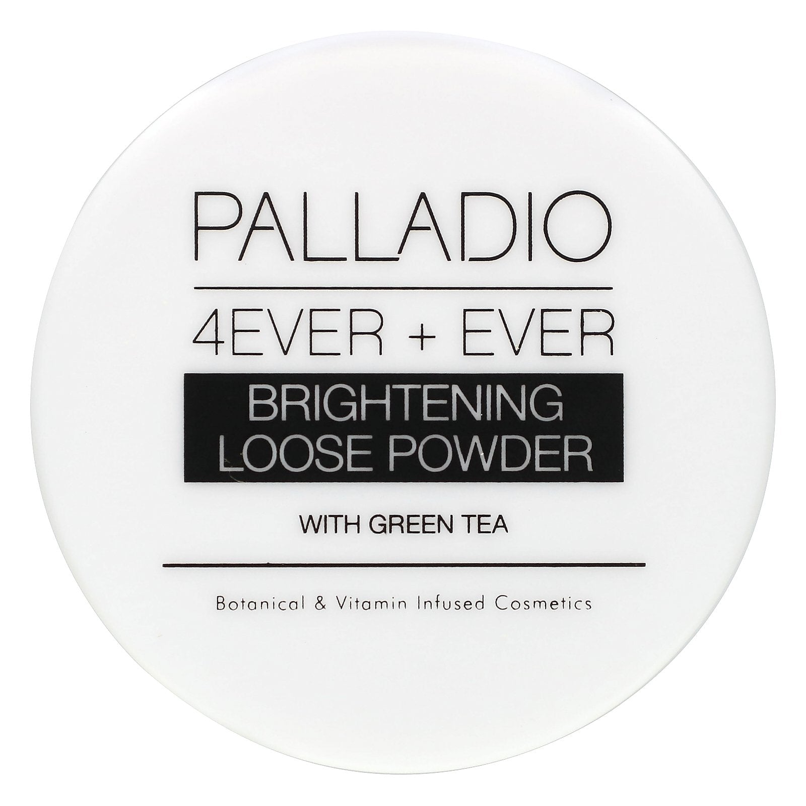 Palladio, 4Ever + Ever, Brightening Loose Powder with Green Tea, 0.21 oz (6 g)