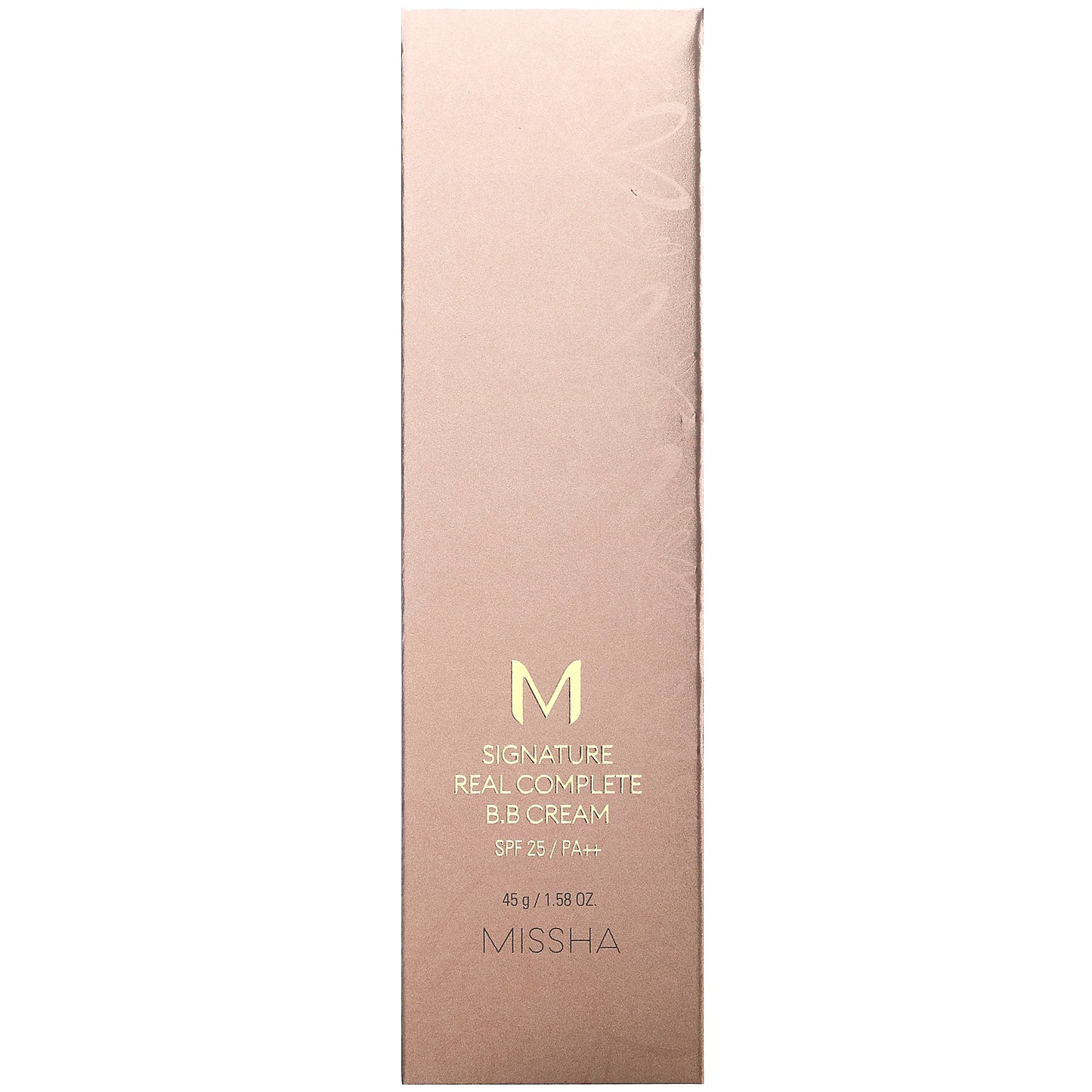 Missha, M Signature Real Complete BB Cream, SPF 25/PA++, No.13 Light Milky Beige, 1.58 oz (45 g)