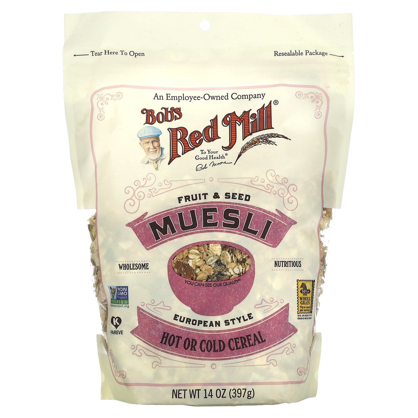 Bob's Red Mill, Muesli, Fruit & Seed, 14 oz (397 g)