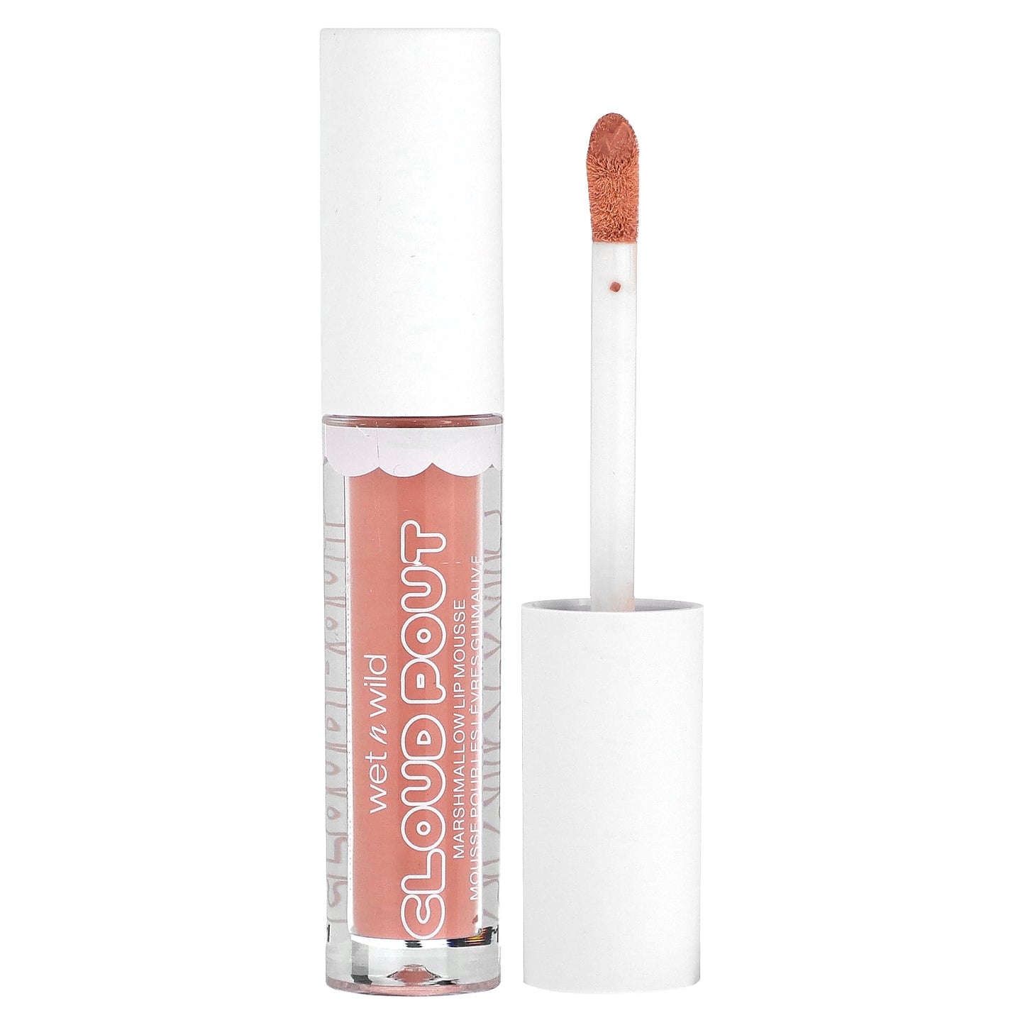 wet n wild, Cloud Pout, Marshmallow Lip Mousse, 1111915 Cloud Chaser, 0.1 fl oz (3 ml)