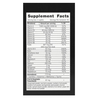Vplab, Ultra Men’s Sport Multivitamin Formula, 90 Caplets