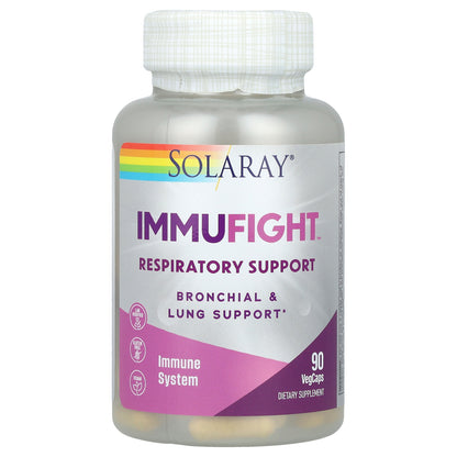 Solaray, ImmuFight™, Respiratory Support, 90 VegCaps