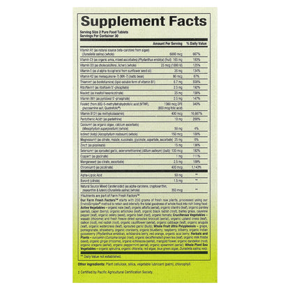 Natural Factors, Whole Earth & Sea®, Women's 50+ Multivitamin & Mineral, 60 Tablets