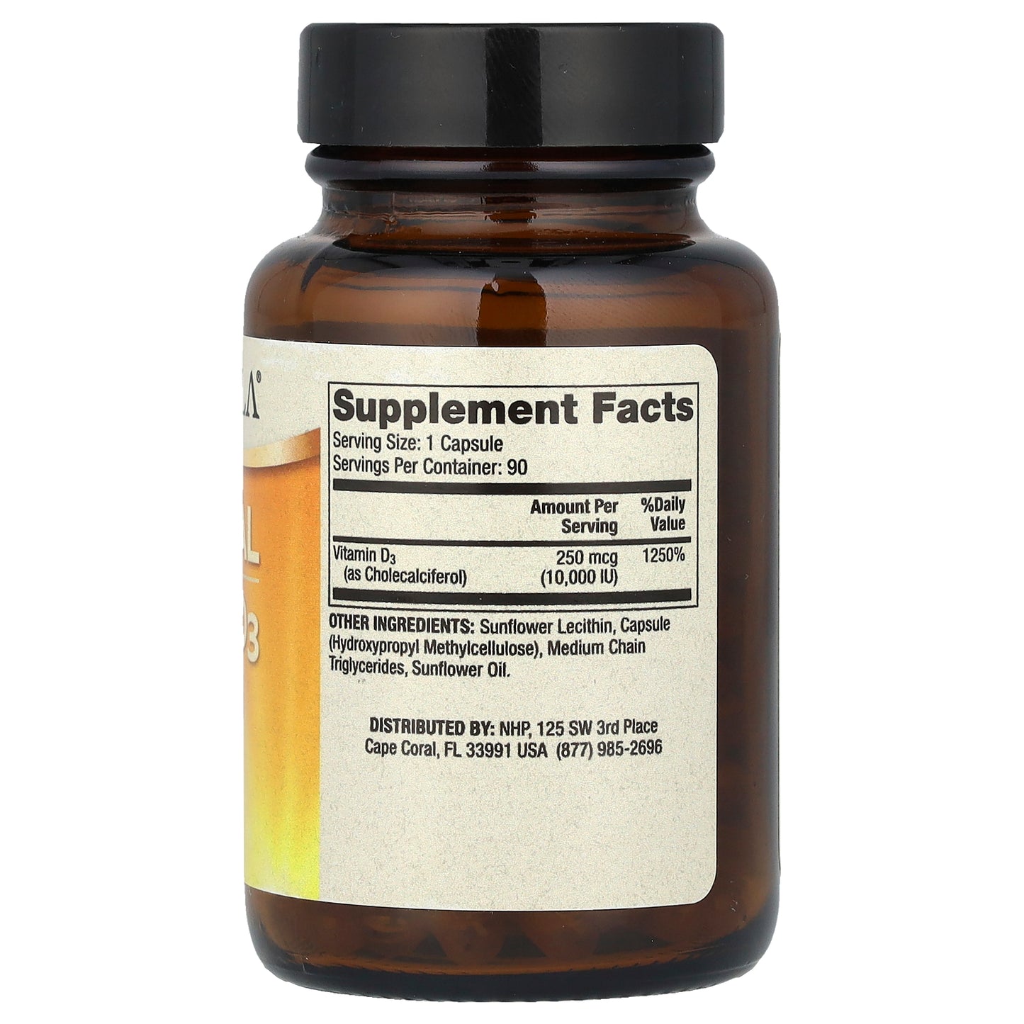 Dr. Mercola, Liposomal Vitamin D3 , 250 mcg (10,000 IU), 90 Capsules