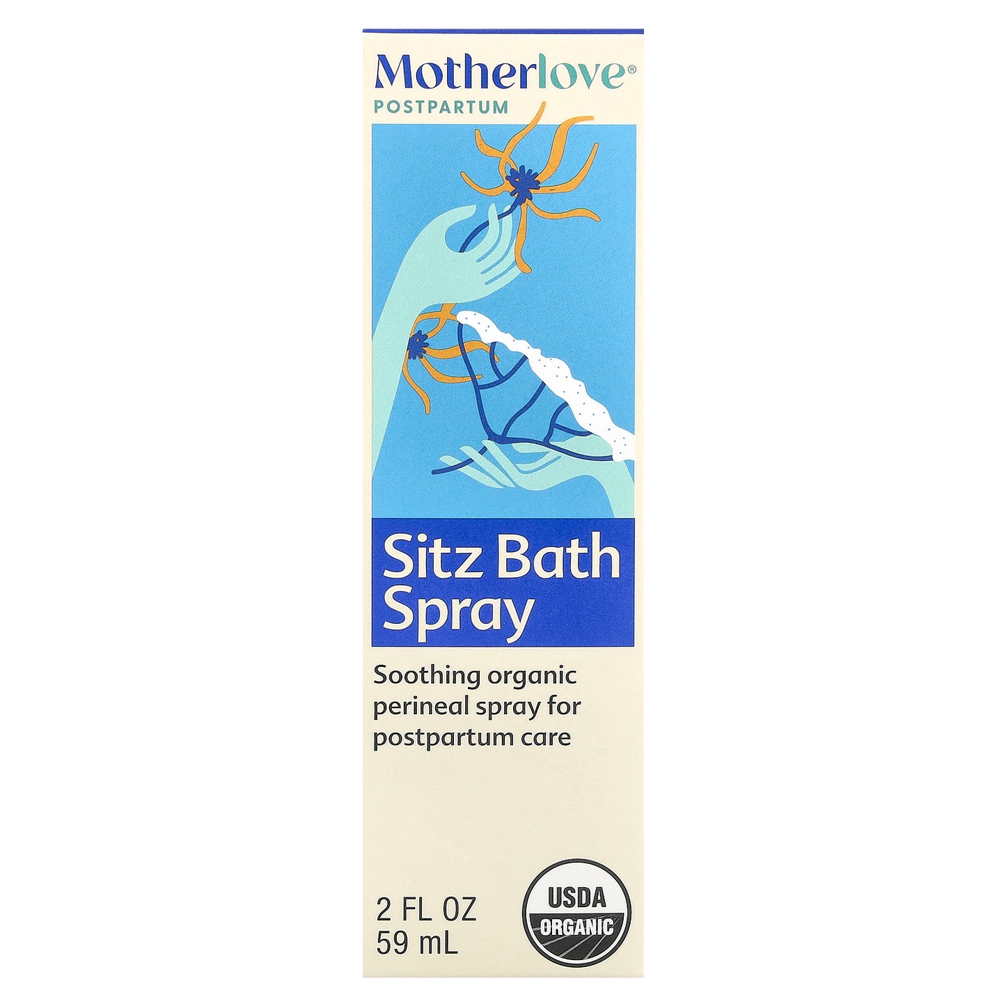 Motherlove, Postpartum, Sitz Bath Spray, 2 fl oz (59 ml)