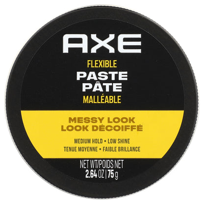 AXE, Messy Look™, Flexible Paste, Medium Hold/Low Shine, 2.64 oz (75 g)
