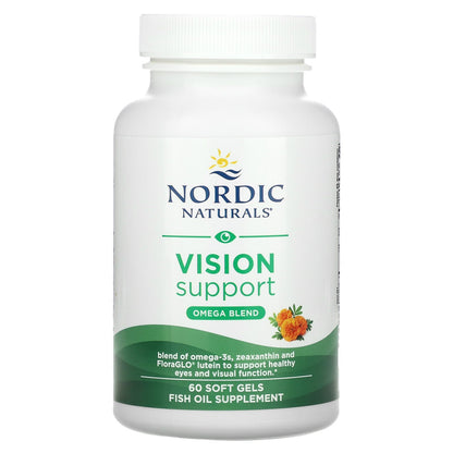 Nordic Naturals, Vision Support, Omega Blend, 60 Soft Gels