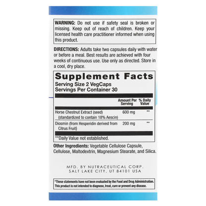 BodyGold, Venastat®, 60 VegCaps