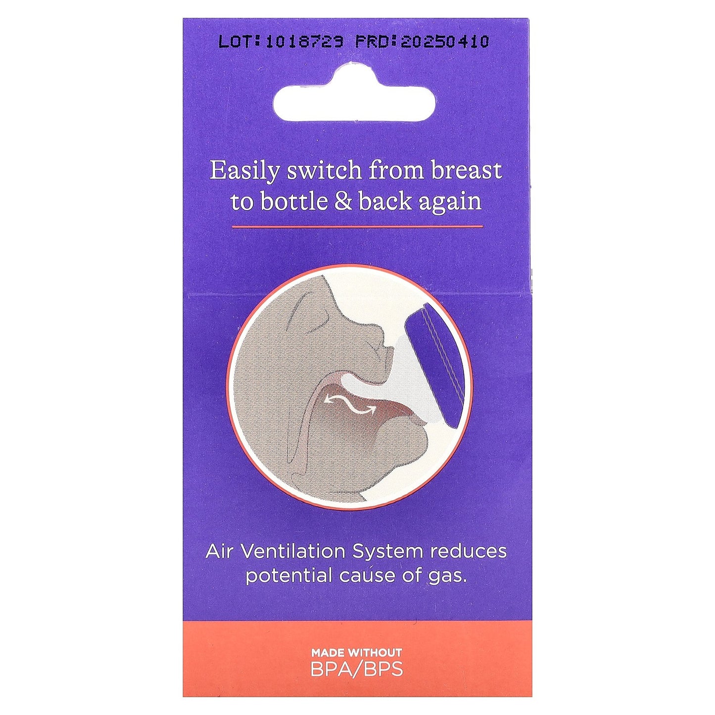 Lansinoh, NaturalWave® Nipples, Fast Flow, 6m+, 2 Nipples