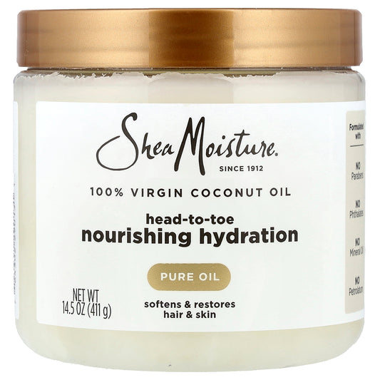SheaMoisture, 100% Virgin Coconut Oil, 14.5 oz (411 g)
