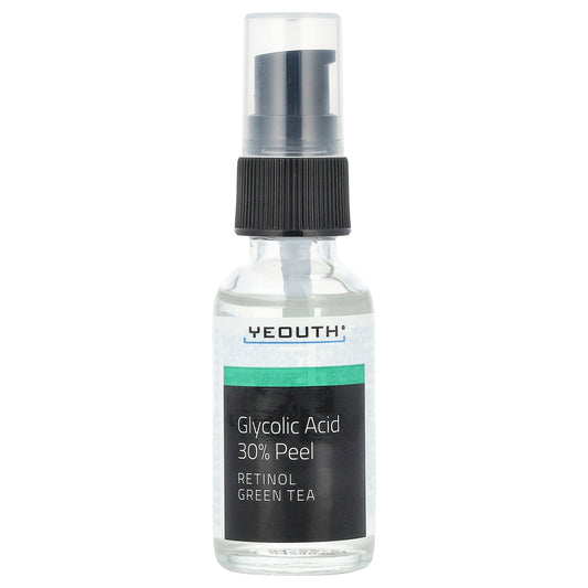 YEOUTH, Glycolic Acid 30% Peel, 1 fl oz (30 ml)
