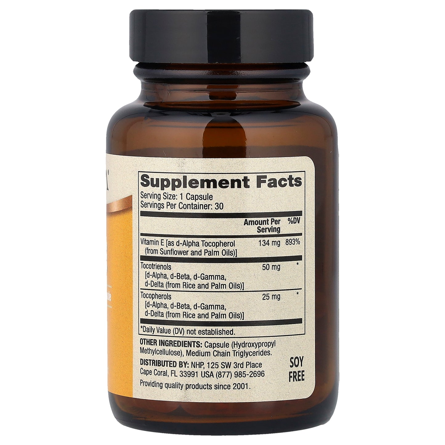 Dr. Mercola, Vitamin E, 30 Capsules