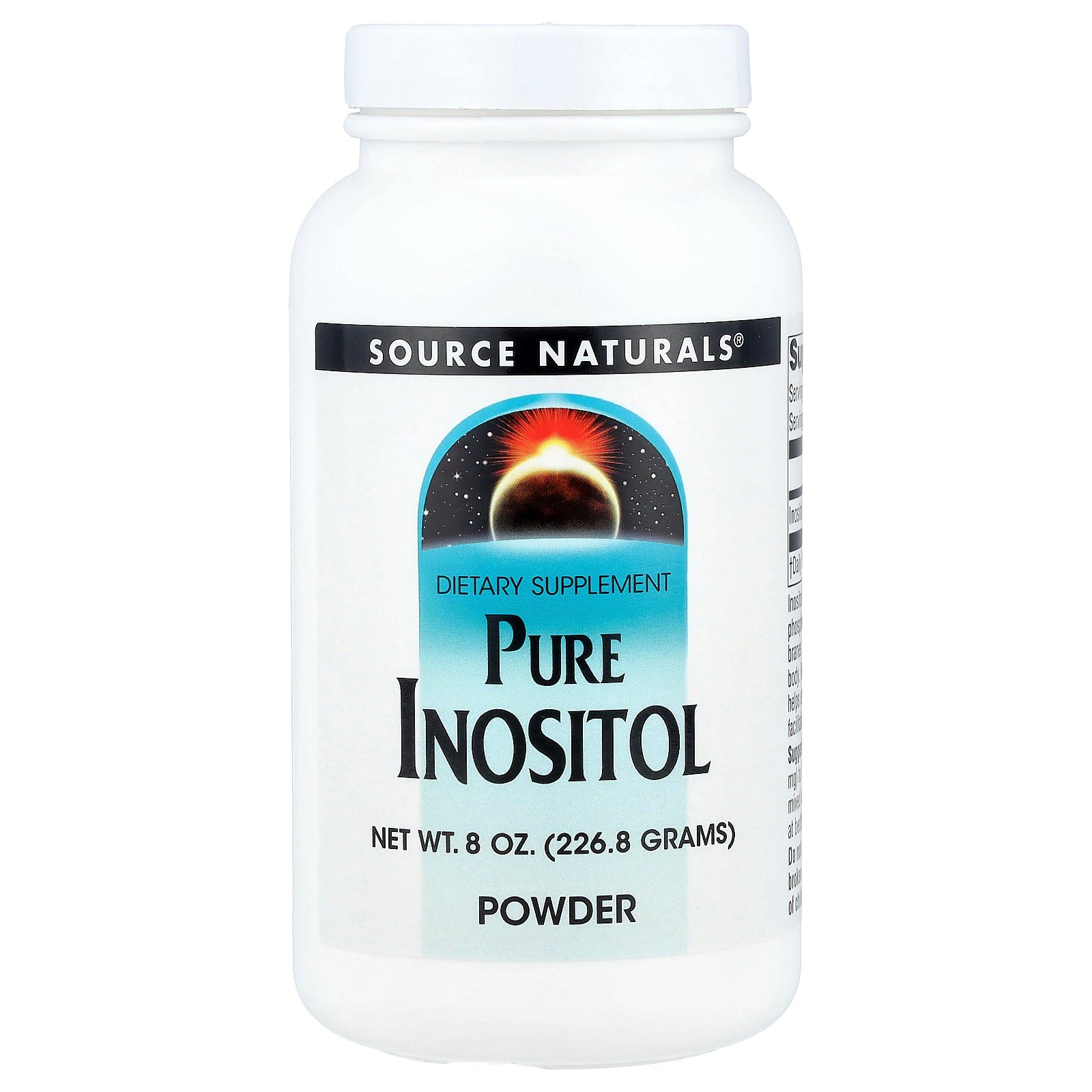 Source Naturals, Pure Inositol Powder, 8 oz (226.8 g)