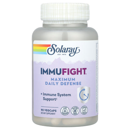 Solaray, ImmuFight™, Maximum Daily Defense, 90 VegCaps