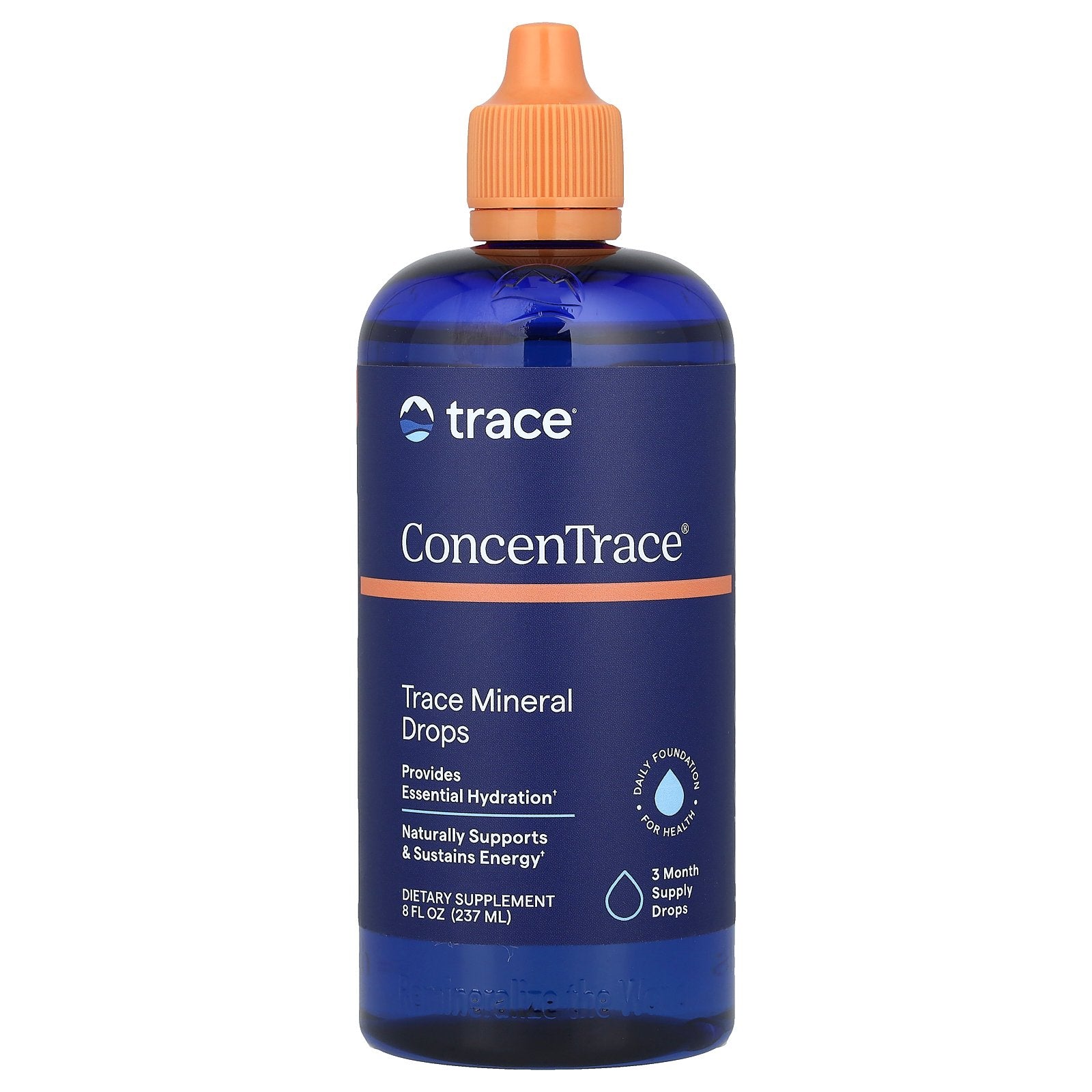 Trace Minerals ®, ConcenTrace®, Trace Mineral Drops, 8 fl oz (237 ml)