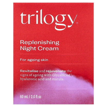 Trilogy, Replenishing Night Cream, 2 fl oz (60 ml)