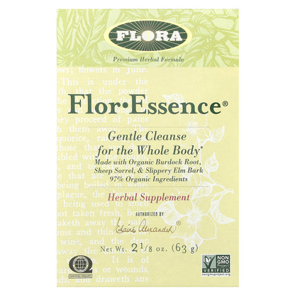 Flora, Flor·Essence®, Gentle Cleanse for the Whole Body, 2 1/8 oz (63 g)