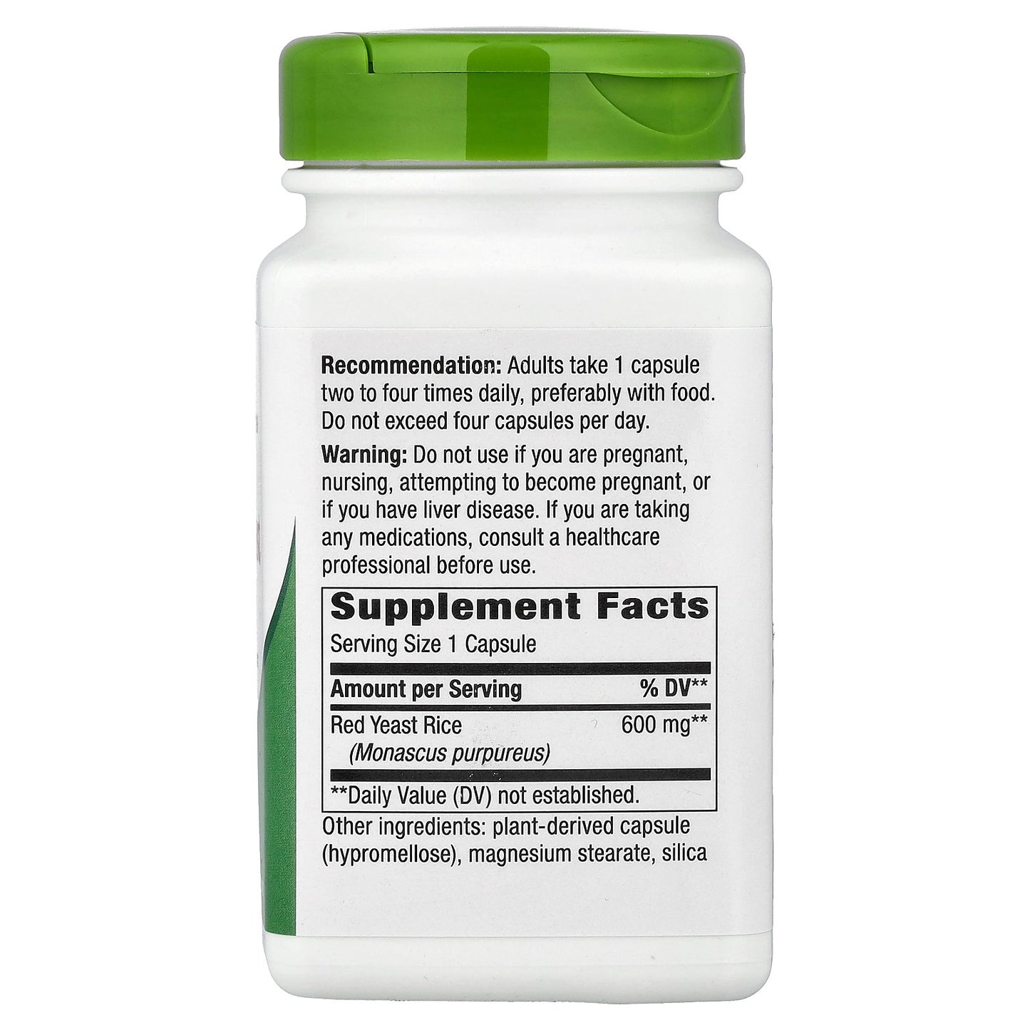 Nature's Way, Red Yeast Rice, 600 mg, 120 Vegan Capsules