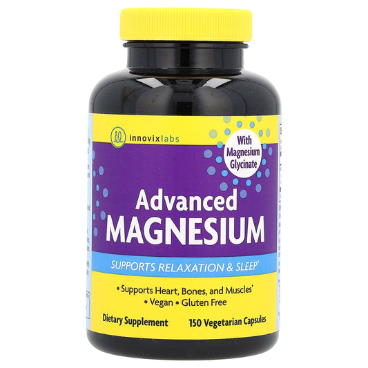 InnovixLabs, Advanced Magnesium, 210 mg, 150 Vegetarian Capsules (105 mg per Capsule)