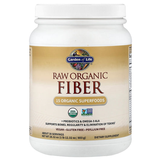 Garden of Life, RAW Organic Fiber, 1 lb, 12.32 oz (803 g)