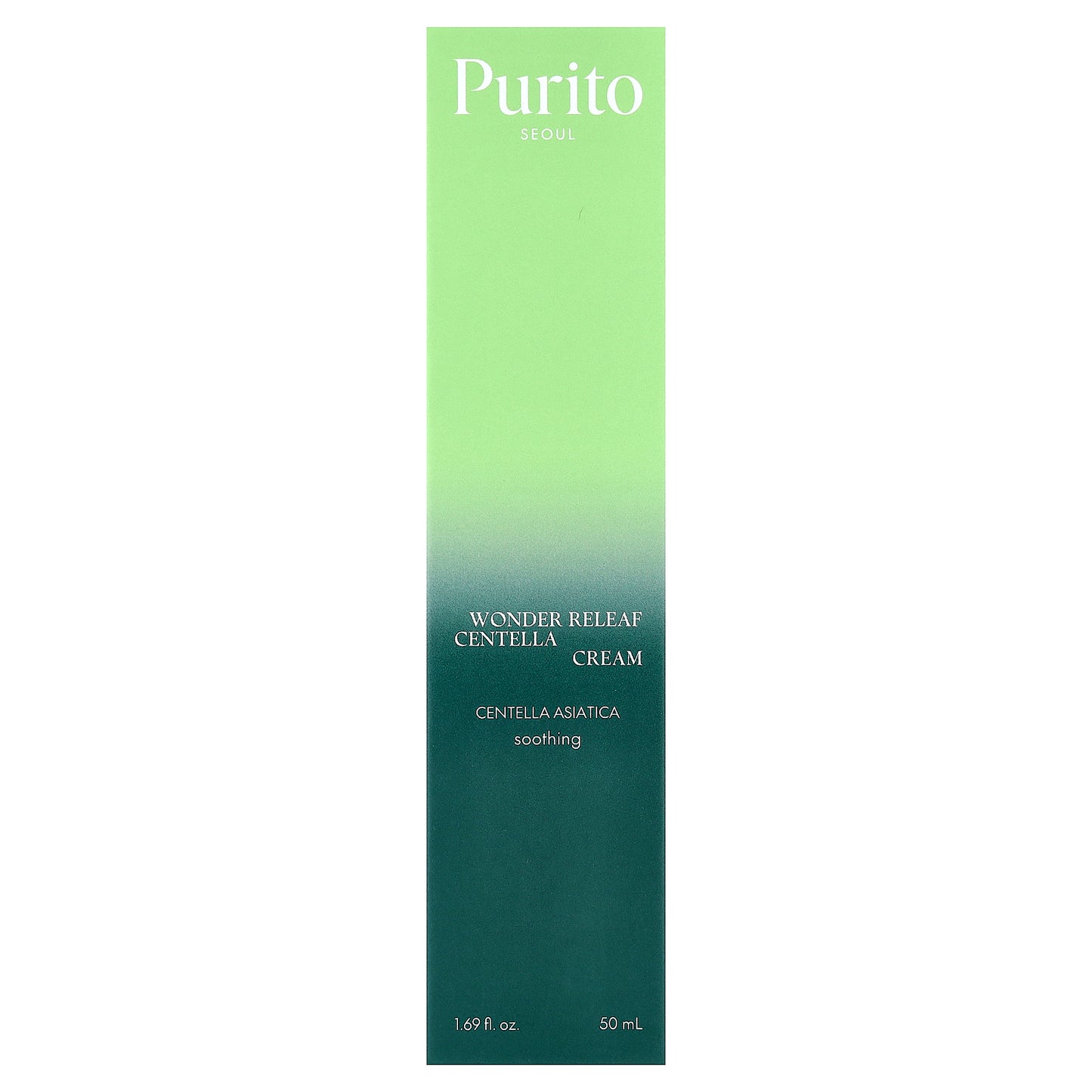 Purito, Wonder Releaf Centella Cream, 1.69 fl oz (50 ml)