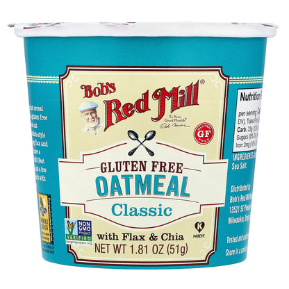 Bob's Red Mill, Oatmeal Cup, Classic, 1.81 oz (51 g)