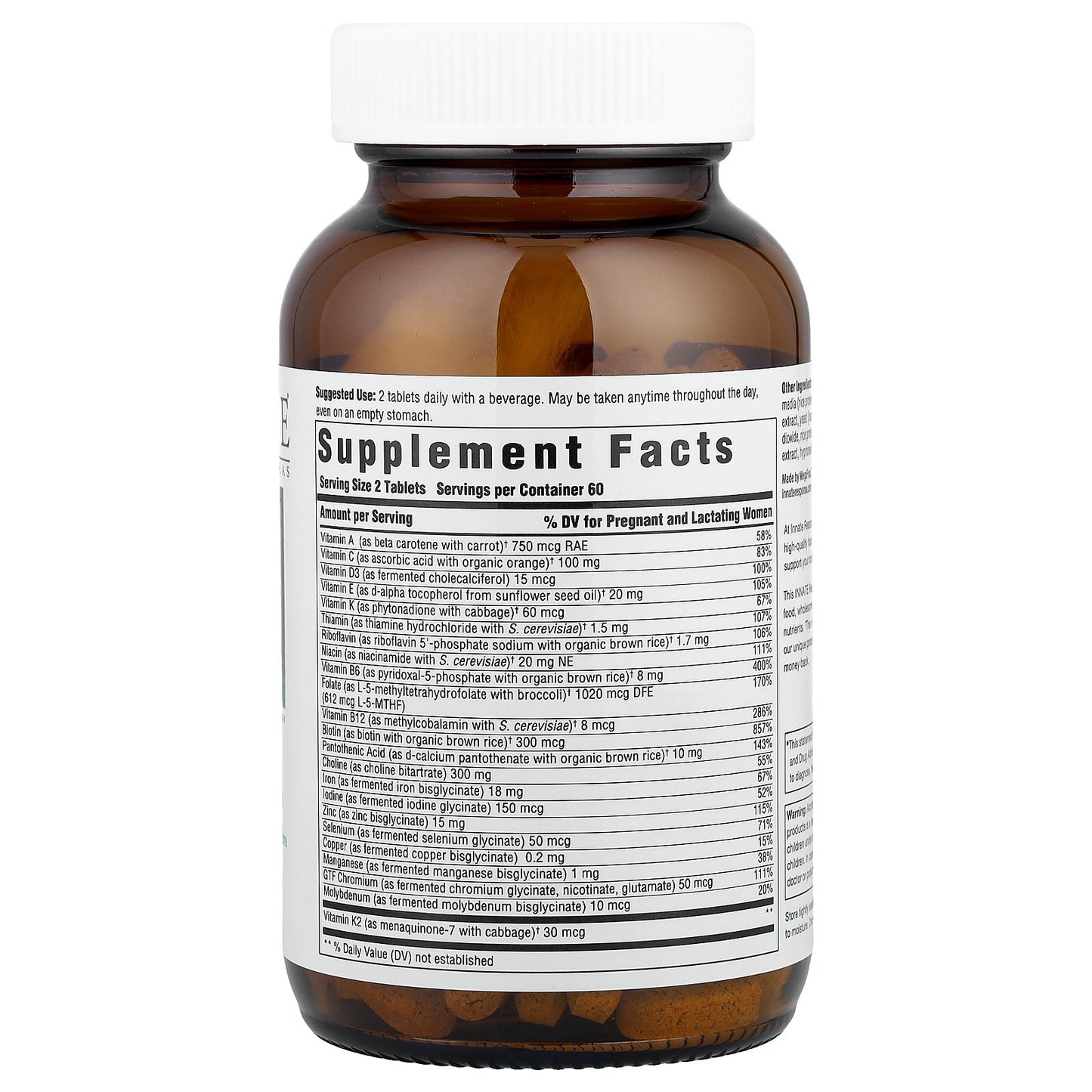 Innate Response Formulas, Baby & Me™ Multivitamin, 120 Tablets