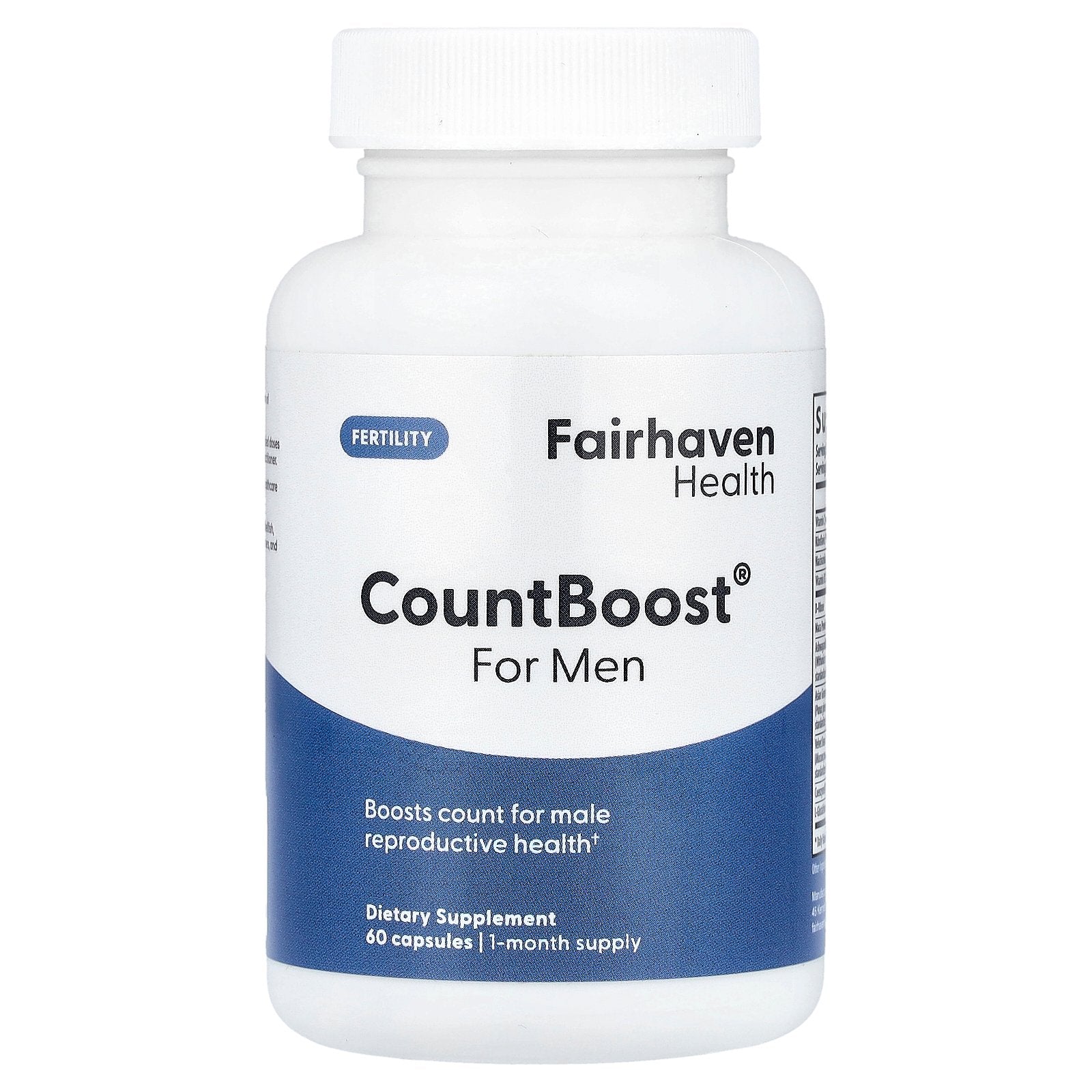 Fairhaven Health, CountBoost® for Men, 60 Capsules