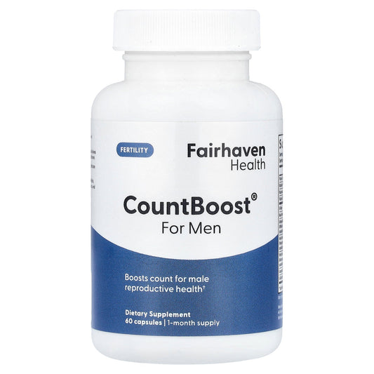 Fairhaven Health, CountBoost® for Men, 60 Capsules