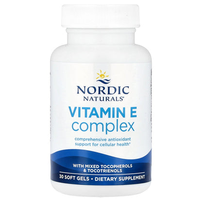 Nordic Naturals, Vitamin E Complex,  30 Soft Gels