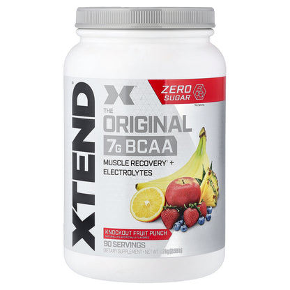 XTEND, 7G BCAA, Knockout Fruit Punch, 2.58 lb (1.17 kg)