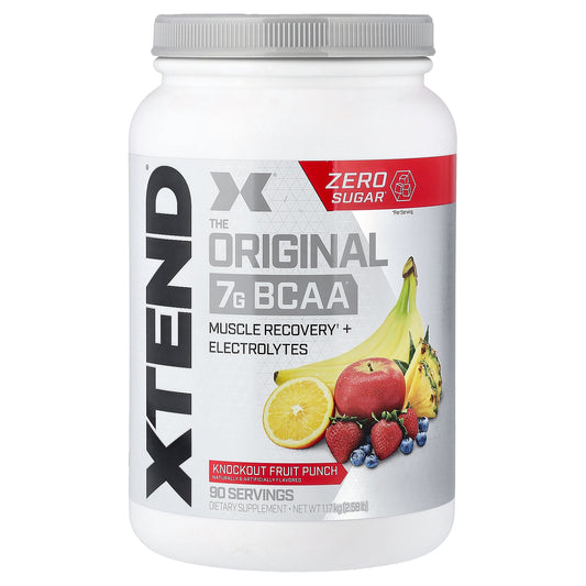 XTEND, 7G BCAA, Knockout Fruit Punch, 2.58 lb (1.17 kg)