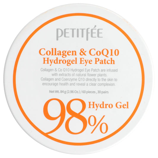 Petitfee, Collagen & CoQ10 Hydrogel Eye Patch, 60 Patches, 2.96 oz (84 g)