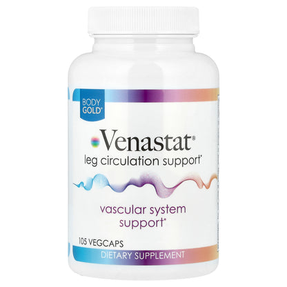 BodyGold, Venastat® Leg Circulation Support , 105 VegCaps