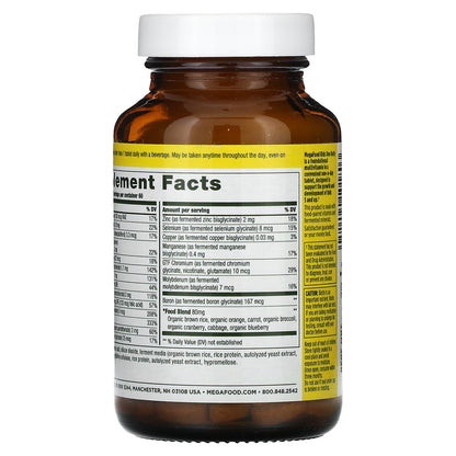 MegaFood, Kids One Daily Multivitamin, 60 Mini Tablets