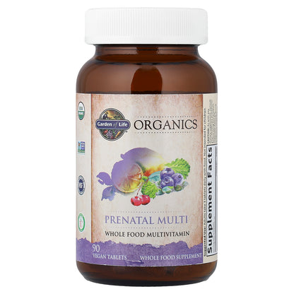 Garden of Life, Organics, Prenatal Multi, 90 Vegan Tablets