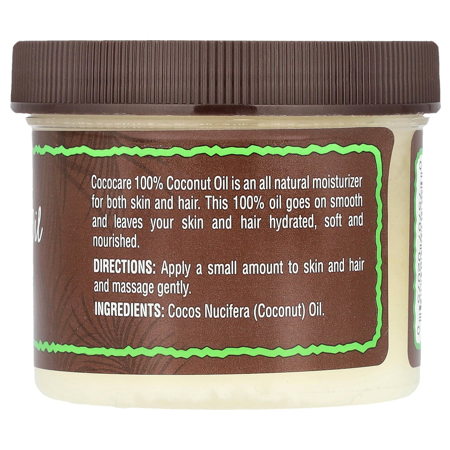Cococare, 100% Coconut Oil, 4 oz (110 g)