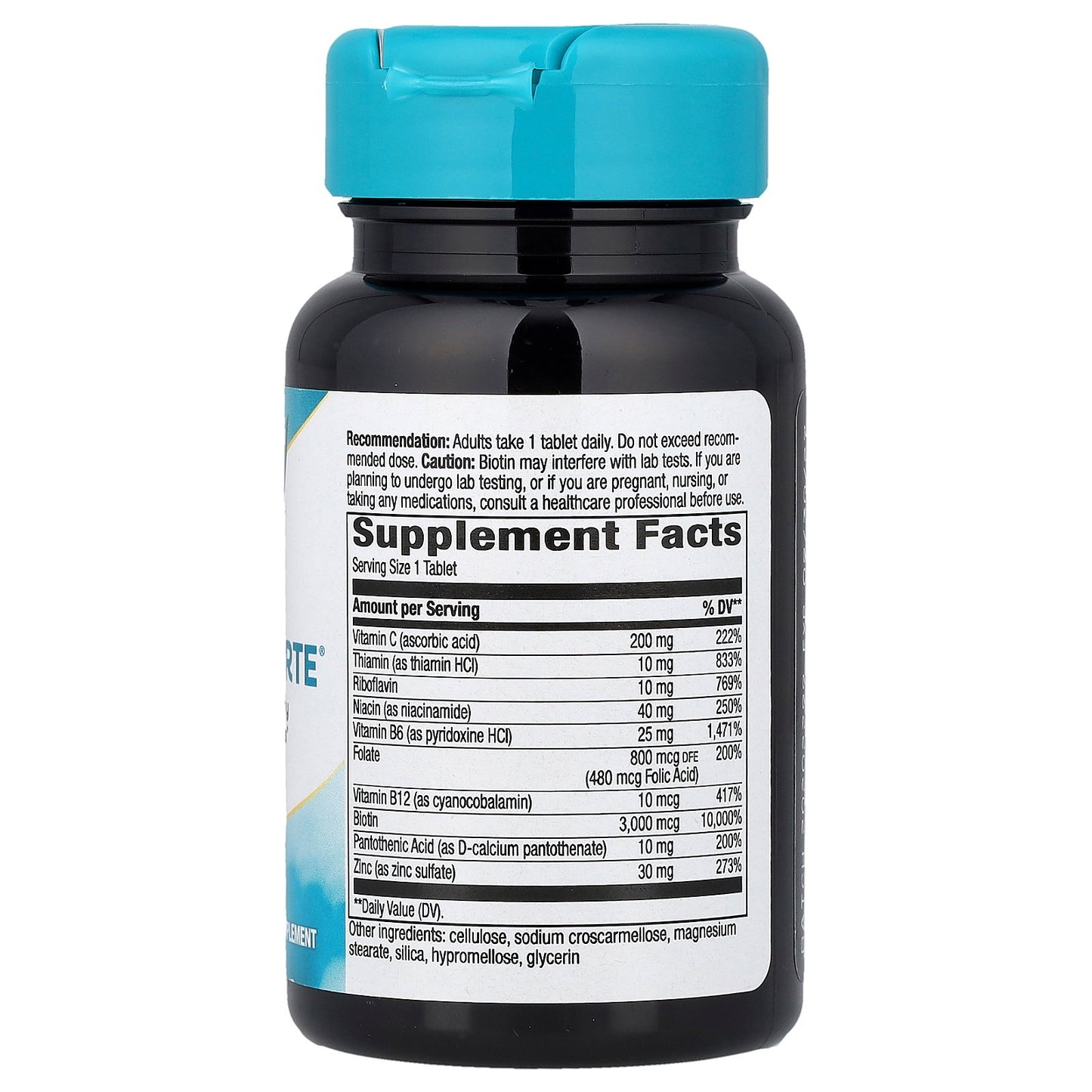 Nature's Way, Biotin Forte® with Zinc, 60 Tablets