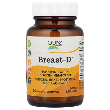 Pure Essence, Breast-D™, 30 Vegi-Caps